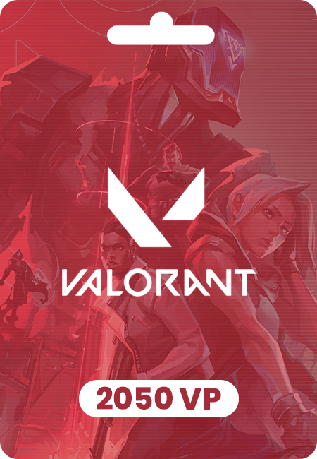 Valorant Gift Card 2050 VP EG