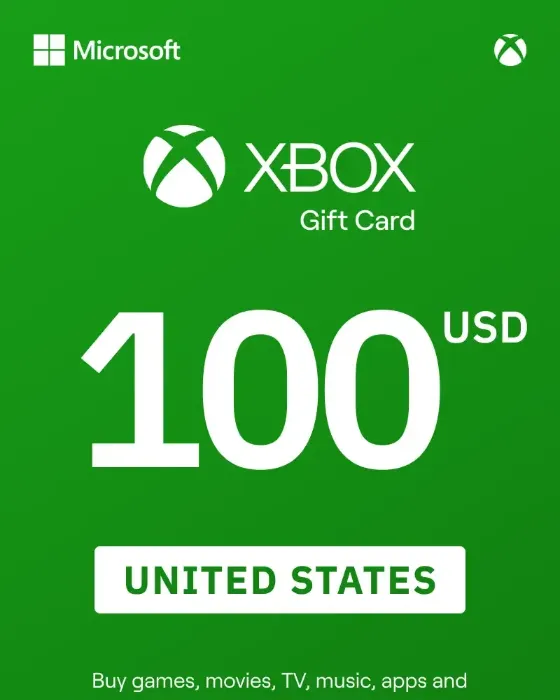 Xbox Gift Card 100$