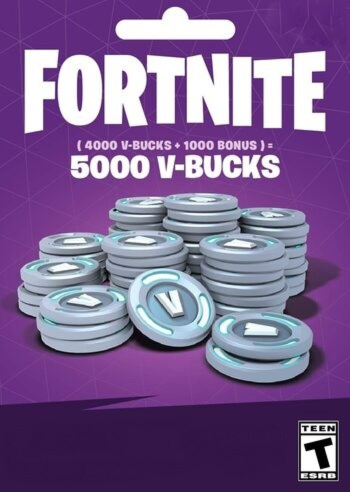 Fortnite 5000 v-Bucks Top-Up