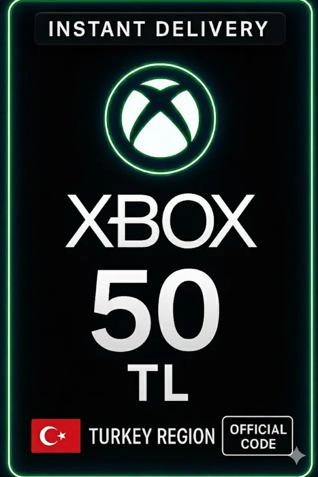 Xbox 50 TL Hediye Kartı ( Türkiye )