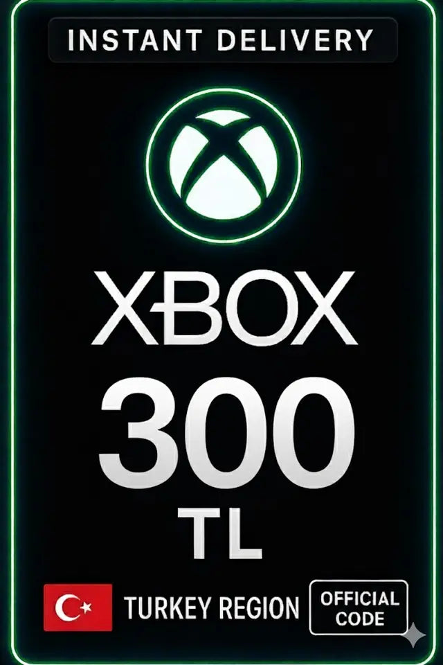 Xbox 300 TL Hediye Kartı ( Türkiye )